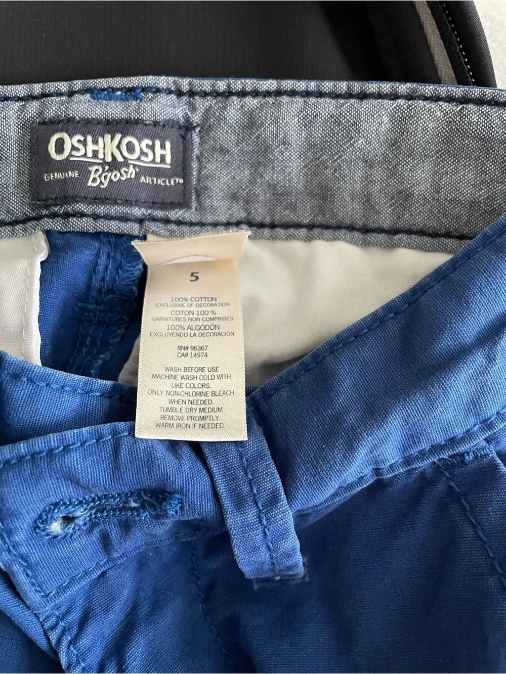 OshKosh B'gosh Royal Blue Cotton Shorts